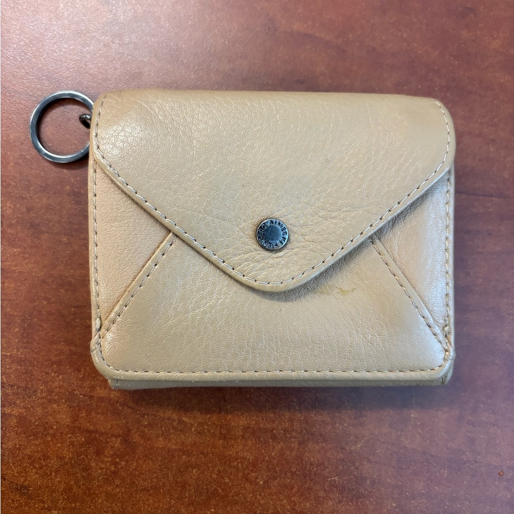 Aimee Kestenberg Beige Leather Wallet